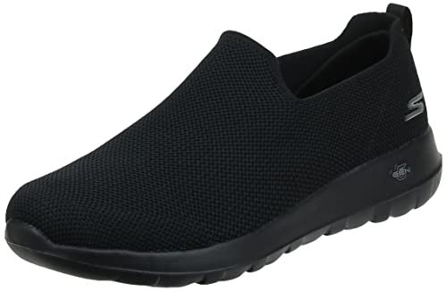 Skechers Men's Go Walk Max-Athletic Air Mesh Slip on Walkking Shoe Sneaker,Black/Black/Black,9 M US